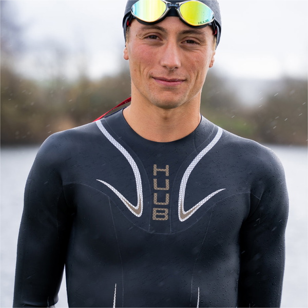 2026 Huub Männer TC Performance 3:5mm Neoprenanzug TCP35 - Silver / Bronze